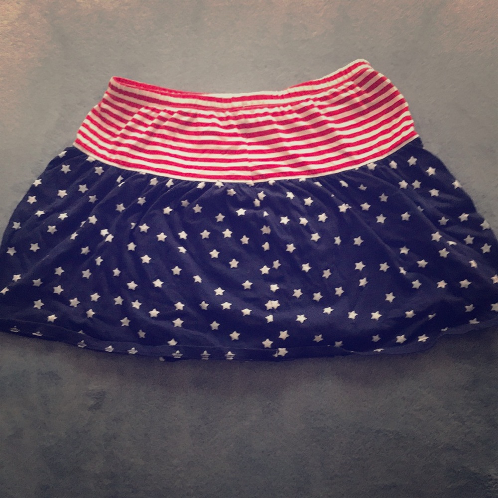 Forth of July shirt and skirt set CIRCO